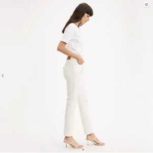 Levi's 501® SKINNY WOMEN'S JEANS -  Don't Mind If I Do - White